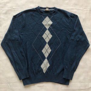 ON HOLD Vintage 100% Cotton Chunky Knit Grandpa Sweater - size L